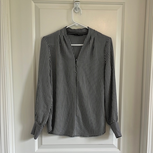Adriana Papell Tops - Adrianna Papell striped blouse size small